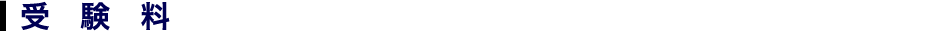受験料
